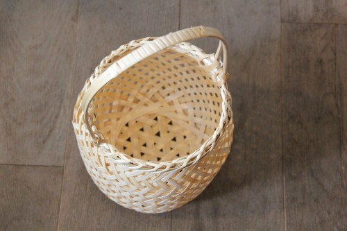 竹ワンハンドルバスケット
