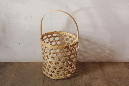 竹ワンハンドルバスケット