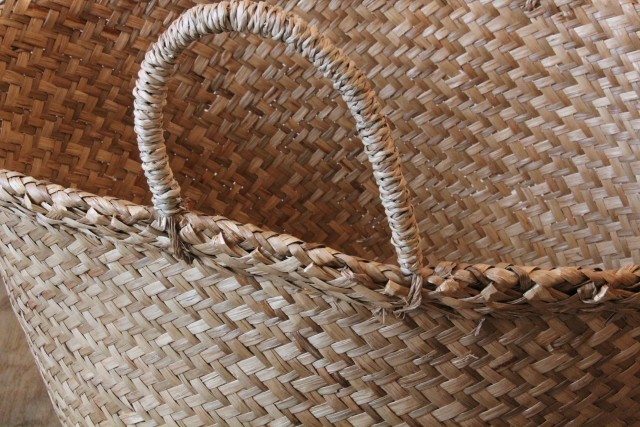 かご・バスケット・雑貨 - menui | 柔らかな水草のかご【シーグラス