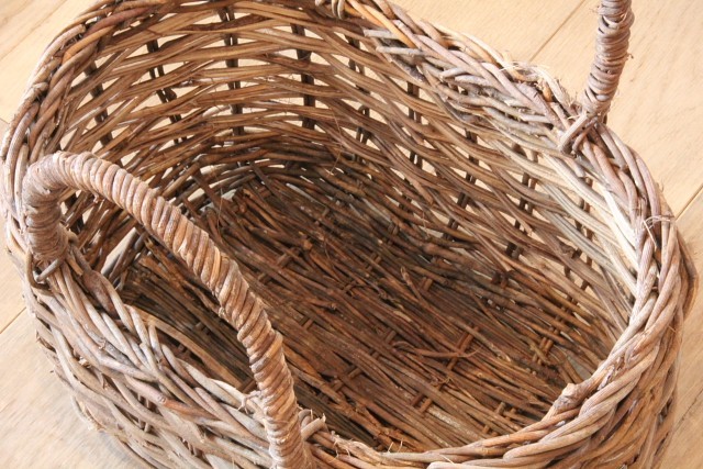 山籐　お買い物かご