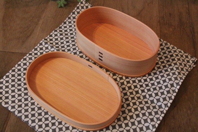 かご バスケット 雑貨 Menui 国産 秋田県 杉の曲げわっぱ弁当箱 日本製 木のランチボックス