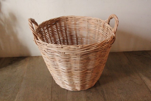 ラタン　プランターバスケット03