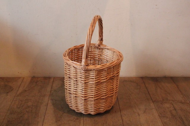 柳　ワンハンドルバスケットmenui