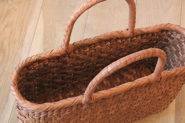 山ぶどう　かごバッグA4