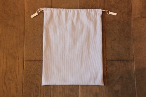 コットン巾着ストライプ　ｍｅｎｕｉオリジナル