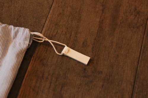 コットン巾着ストライプ　ｍｅｎｕｉオリジナル