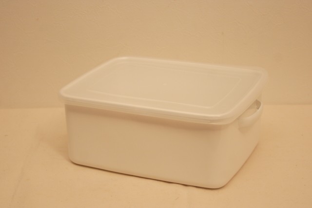 かご バスケット 雑貨 Menui お米や味噌の保存にも 野田琺瑯のぬか漬け容器 L
