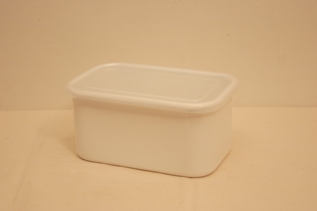 かご バスケット 雑貨 Menui お米や味噌の保存にも 野田琺瑯のぬか漬け容器 S