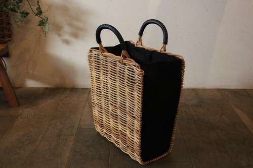 アラログトートかごバッグ