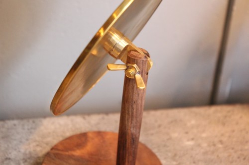 ブラススタンドミラー