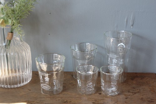 耐熱ガラスのタンブラー