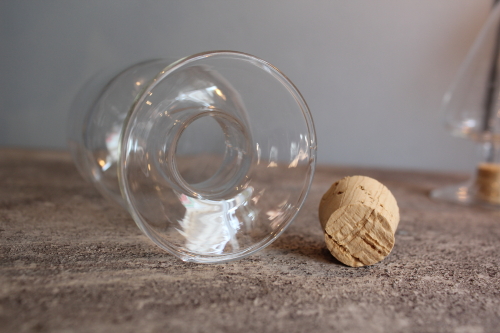 ガラスのシードボトル　