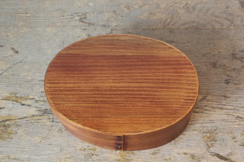 ヒノキの曲げわっぱ弁当箱総スリ