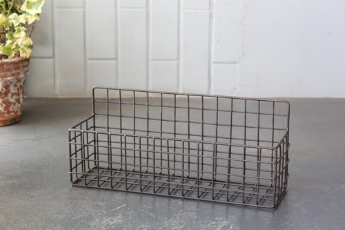 ワイヤーロングバスケット