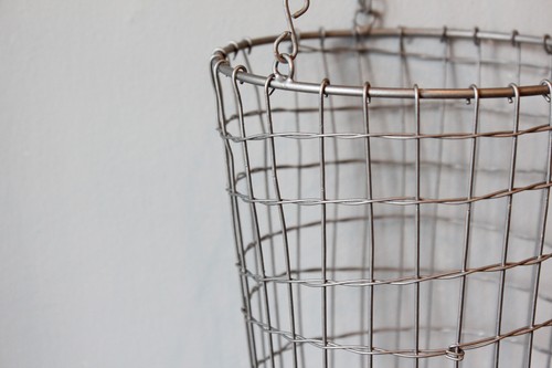 アイアンハンギングバスケットシルバー