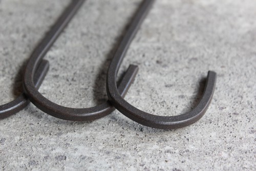 アイアン製ロングS字フック