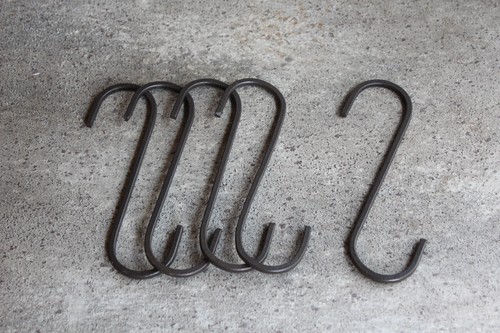 アイアン製ロングS字フック