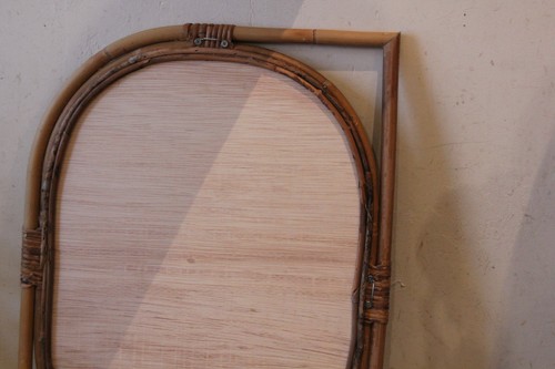 ラカックのリーフ型ウォールミラー