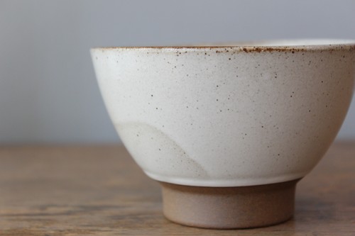 国産美濃焼の赤土飯椀