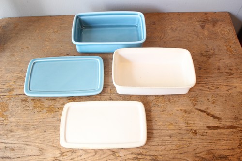 日本製岐阜県美濃焼バターケースにぴったりな角型保存容器