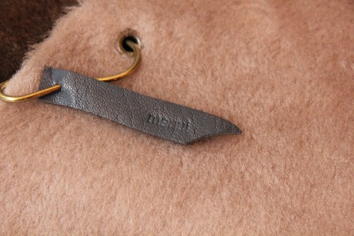 menuiオリジナルムートンかごバッグカバー