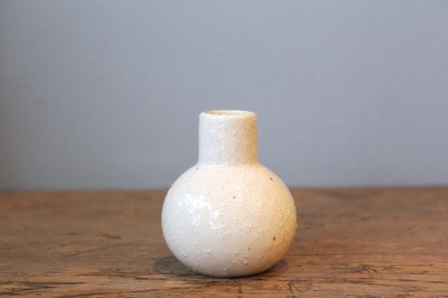 日本製磁器の花器万古焼ミニフラワーベース