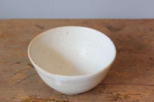 日本製たたら作り陶器のお茶碗