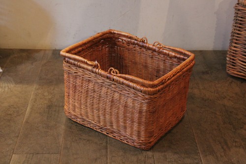 ラタンレジかごバスケット