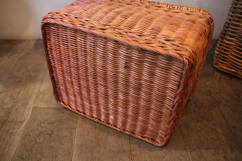 ラタンレジかごバスケット