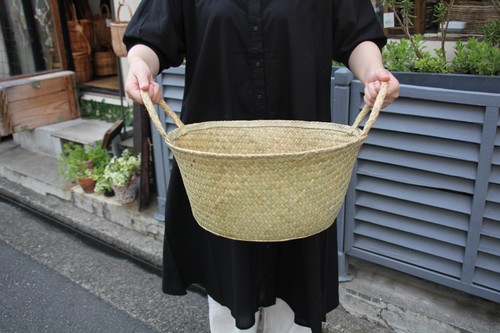 menuiオリジナルシーグラスtubバスケット