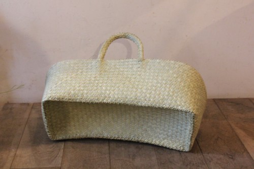 シーグラスのフルナかごバッグ