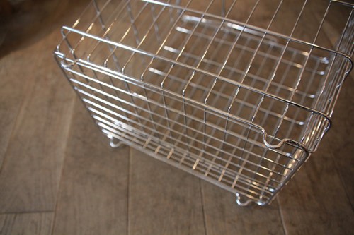 スチールワイヤーバスケット