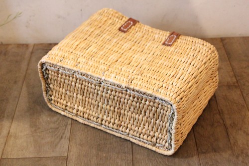 ストローかごバッグ