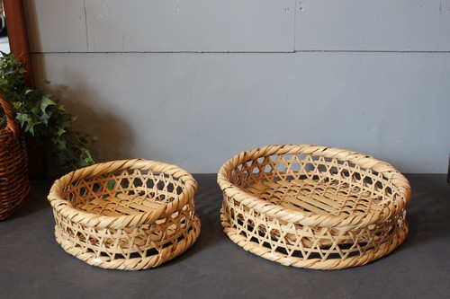 大分県別府の国産真竹高台椀かご