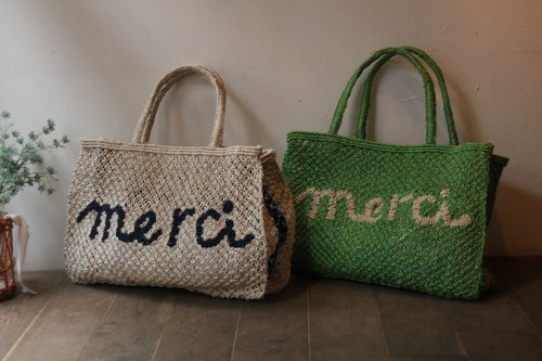 theJacksonsジュートかごバッグMerci