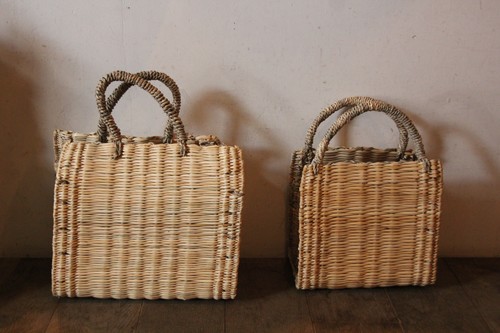 ヤシのマルシェかごバッグ