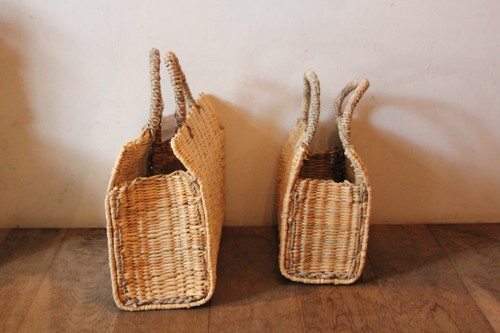 ヤシのマルシェかごバッグ