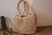 ラフィア　サイザル　かごバッグ