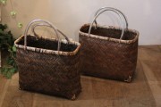 竹　手さげカゴ