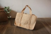 ラフィア　トートバッグ