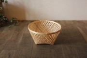 竹　四つ目かご