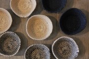 手のひらサイズの小さなかご【ジュート ナッツボウルバスケット】menui import《3843》
