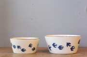 保存容器になる小鉢【美濃焼 タッパーカップ つばめ】《3932》
