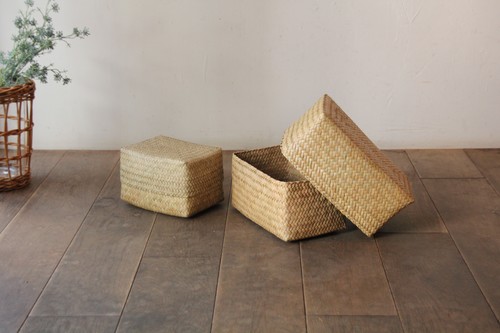 カチュー水草ボックス収納バスケット