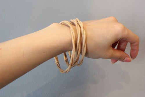 knotラタンの3連バングル