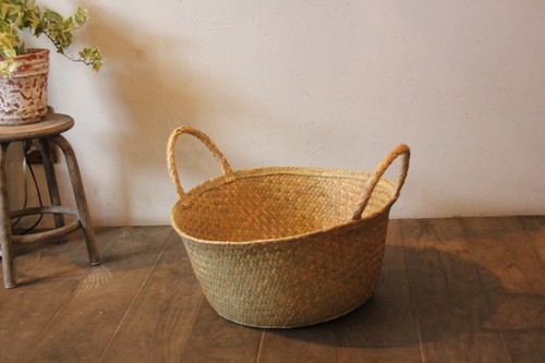 menuiオリジナルシーグラスtubバスケット