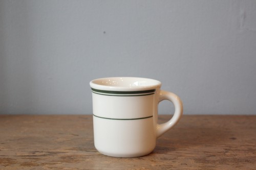 Tuxtonグリーンベイアメリカンダイナーマグカップ