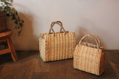 ヤシのマルシェかごバッグ