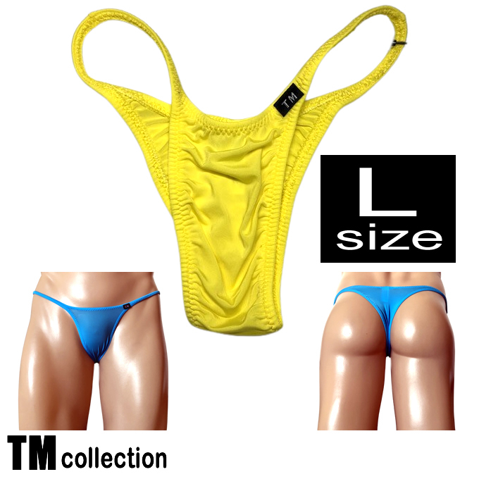 TMコレクション メンズビキニ STRIKESKIN ハギ無しシャープ リオバック  Lサイズ　035958