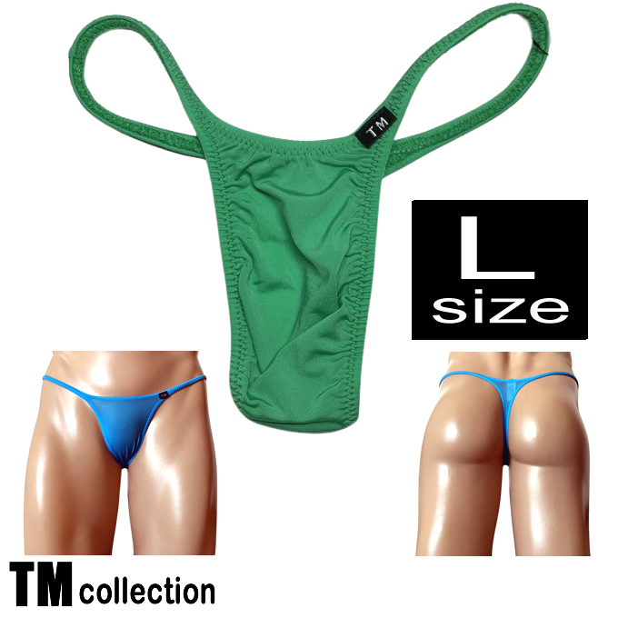 TMコレクション メンズビキニ STRIKESKIN ハギ無しシャープ Tバック  Lサイズ　035959